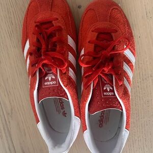 Adidas Bright Red Sneakers